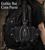 Halloween - Bat Shaped Coin Purse/Earbud Bag