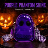 Halloween - Ghost Shaped CLEAR Crossbody Bag (3 Colors Available)