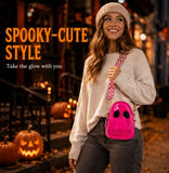 Halloween - Ghost Shaped CLEAR Crossbody Bag (3 Colors Available)