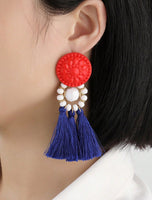 Americana Tassel Earrings