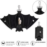 Halloween - Bat Shaped Coin Purse/Earbud Bag