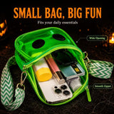 Halloween - Ghost Shaped CLEAR Crossbody Bag (3 Colors Available)