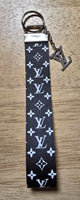 Faux Leather Key Chain Wristlet (9 Choices)