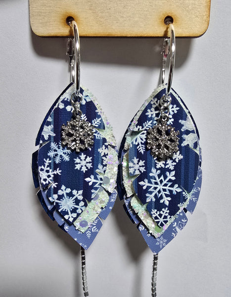 Christmas - Big & Boujee Custom Layered Earrings (Multiple Choices)