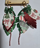 Christmas - Big & Boujee Custom Layered Earrings (Multiple Choices)