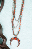 WESTERN - CRAWFORD CREEK NAJA LAYERED NECKLACE (2 Color Choices)
