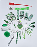 BIG 21 Piece Safety/Self Defense Key Chain (Lots of Prints & Color Selections)