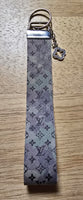 Faux Leather Key Chain Wristlet (9 Choices)
