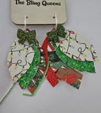 Christmas - Big & Boujee Custom Layered Earrings (Multiple Choices)