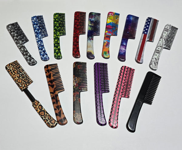 Self-Defense Hidden Knife Comb (Assorted Colors & Designs)