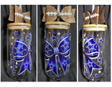 FOOTBALL "Cowboys Bow" Glass Tumbler 16oz Cup/Beer Can