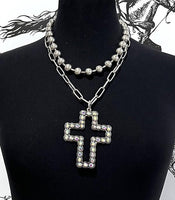 Western BOUJEE Layered Necklace with Matching Earrings (4 Choices Available)