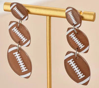 Sports Balls Acrylic Earrings (5 Different Sports)