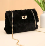 Faux Fur Cross-Body (4 Color Choices)