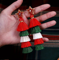 CHRISTMAS  - Tassel Earrings