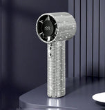 Rhinestone Portable Handheld Turbo Fan/Digital Display (3 Color Options)
