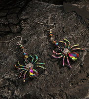 Halloween - Colorful Spider Earrings