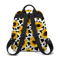 Sunflower & Cow Print Small Backpacks (2 Prints Available)