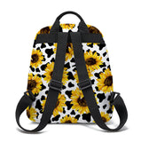Sunflower & Cow Print Small Backpacks (2 Prints Available)
