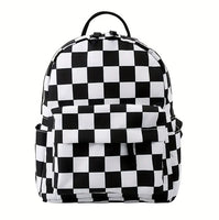 Cow or Checkered Print Small Backpacks (2 Prints Available)