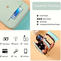 Chic Crossbody Phone Bag with Touch Screen (8 Color Choices)