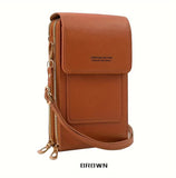 Chic Crossbody Phone Bag with Touch Screen (8 Color Choices)