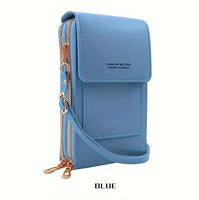 Chic Crossbody Phone Bag with Touch Screen (8 Color Choices)