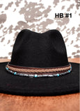 Hat Bands (Multiple Styles & Color Choices)