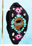 Howdy Knotted Headband (2 Color Choices)