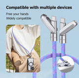 Fast Charging Cross-Body Strap (Lots of Color Options)