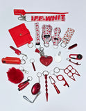BIG 21 Piece Safety/Self Defense Key Chain (Lots of Prints & Color Selections)