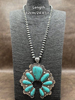 Western - Large Squash Blossom Necklaces (2 Colors Available)