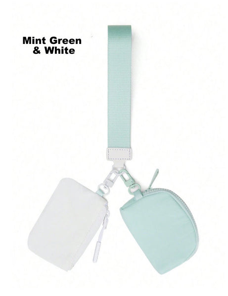 Dual Pouch Wristlet (Lots of Choices)