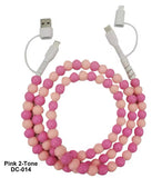 4 in 1 Beaded Data/Charging Cable (Lots of Options)