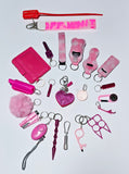 BIG 21 Piece Safety/Self Defense Key Chain (Lots of Prints & Color Selections)