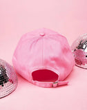 Pink Ribbon (Cancer) Dazzle Cap (2 Colors Available)