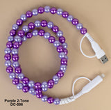 4 in 1 Beaded Data/Charging Cable (Lots of Options)