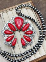 Western - Large Squash Blossom Necklaces (2 Colors Available)