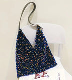 Vintage/Retro Sequin Hobo Purse (Available in 2 Colors)