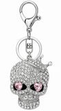 Halloween Rhinestone Key Chain/Purse Charm Set of 2 (2 Choices)
