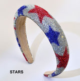Americana Sparkly Headband (3 Choices)