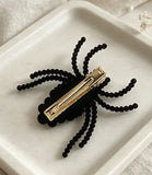 HALLOWEEN - Rhinestone Spider Hair Clip