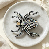 HALLOWEEN - Rhinestone Spider Hair Clip