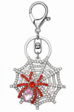 Halloween Rhinestone Key Chain/Purse Charm Set of 2 (2 Choices)