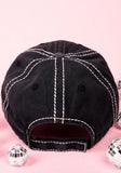 Distressed "Stay Wild Cowgirl" Cap (2 Color Choices)