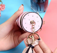 Lipstick/Chapstick Bag Keychain (5 Color Choices)