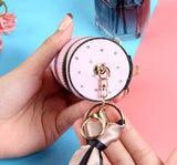 Lipstick/Chapstick Bag Keychain (5 Color Choices)