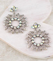 Western BOUJEE Layered Necklace with Matching Earrings (4 Choices Available)