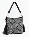 Beautiful Rhinestone/Crystal Hobo Cross-Body (5 Options Available)