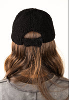Wintery Weekend (Sharpa-Like) Teddy Bear Cap - 3 Colors Available